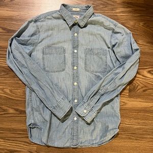 J. Crew Chambray Button Down Slim Fit